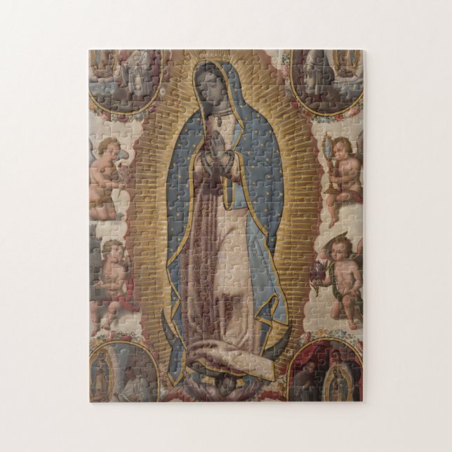 Our Lady Of Guadalupe Jigsaw Puzzle (Vertical)
