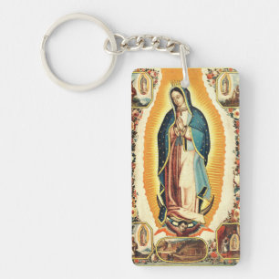Our Lady of Guadalupe Key Ring