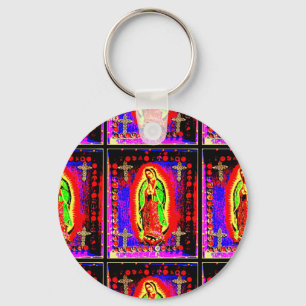 Our Lady of guadalupe Key Ring