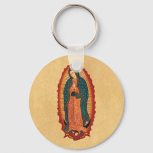 Our Lady of Guadalupe Key Ring