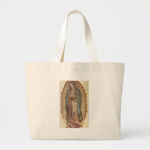 OUR LADY OF GUADALUPE LARGE TOTE BAG