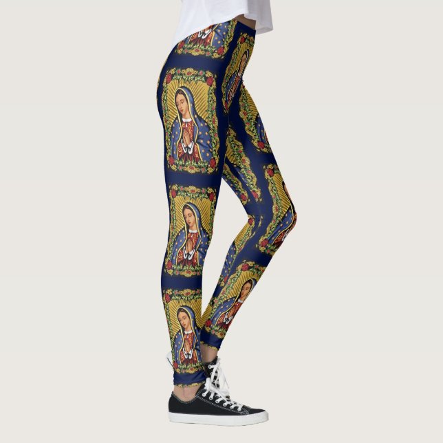 Our Lady of Guadalupe Leggings Pretty Southwest (Right)