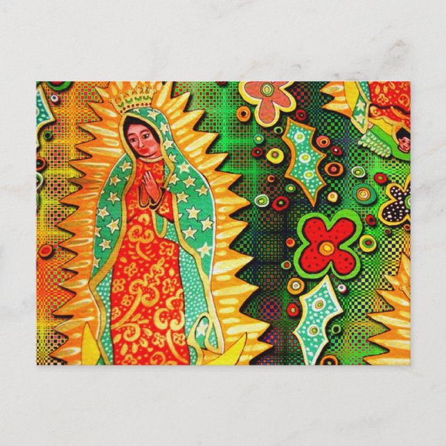 Our Lady of Guadalupe Mexico Postcard (Front)