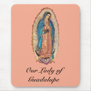 Our Lady of Guadalupe Miraculous Tilma Fine Art Mouse Pad