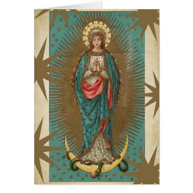 Our Lady of Guadalupe Moon Stars (Front)