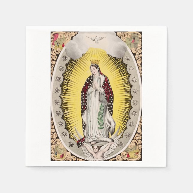 Our Lady of Guadalupe Napkin (Front)