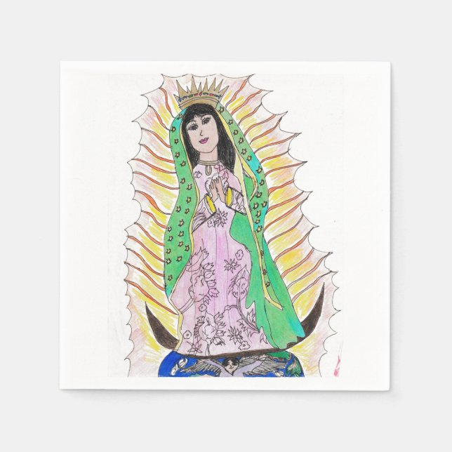 Our Lady of Guadalupe  Napkin (Front)