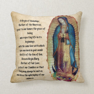Our Lady of Guadalupe, Nuestra Señora de Guadalupe Cushion