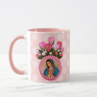 Our Lady of Guadalupe Pink Roses  Mug