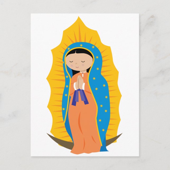 Our Lady of Guadalupe Postcard (Front)