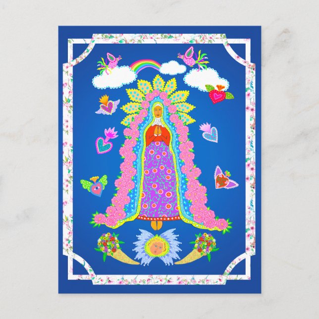 Our Lady of Guadalupe Postcard (Front)