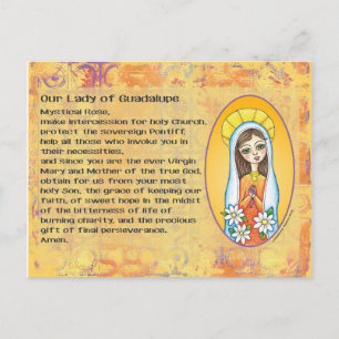 Our Lady of Guadalupe Postcard
