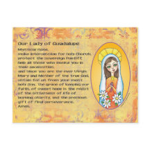 Our Lady of Guadalupe Postcard