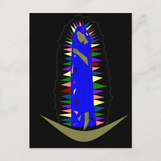 OUR LADY OF GUADALUPE POSTCARD (Front)