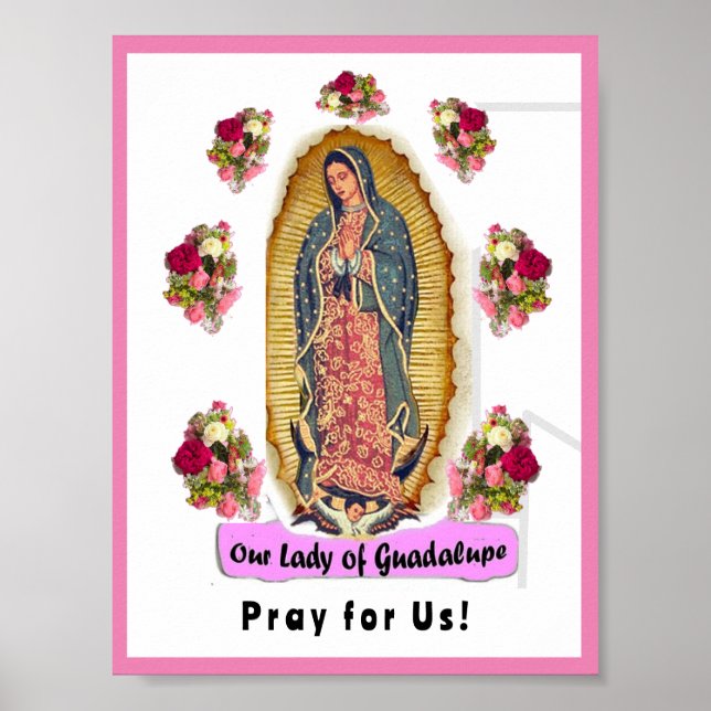 Our Lady of Guadalupe Poster (Front)