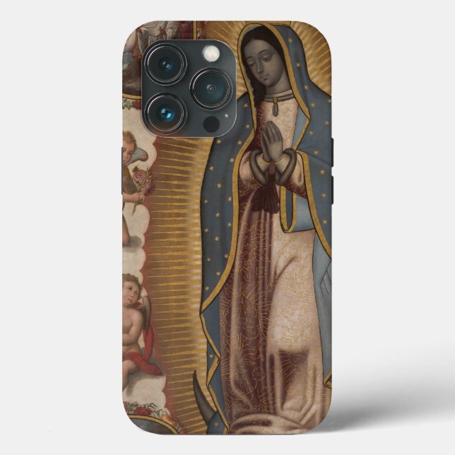 OUR LADY OF GUADALUPE PRAY FOR US ! Case-Mate iPho iPhone Case (Back)