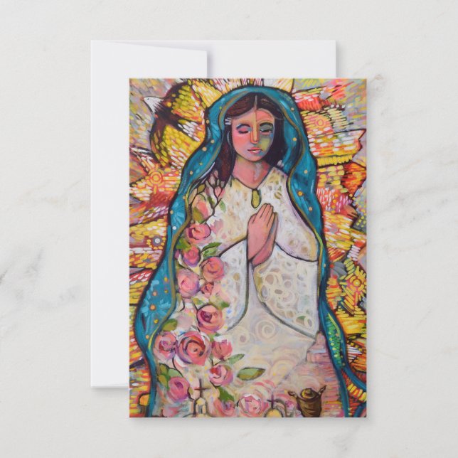 Our Lady of Guadalupe Prayer Card (Front)