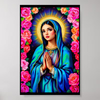 Our Lady of Guadalupe Praying Virgin Mary Small