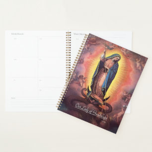 Our Lady of Guadalupe Rev 12 with Memorare Planner