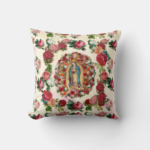 Our Lady of Guadalupe Roses Potpourri Cushion