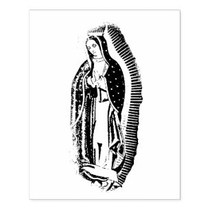 Our Lady of Guadalupe Rubber Stamp