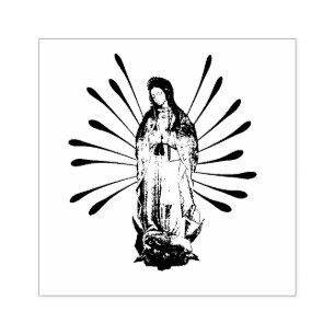 Our Lady of Guadalupe Rubber Stamp