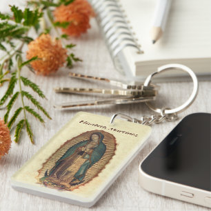 Our Lady of Guadalupe Saint of Americas Key Ring