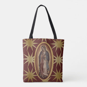 Our Lady of Guadalupe Santa Maria Spanish Virgin Tote Bag