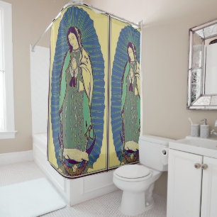 Our Lady of Guadalupe Shower Curtain
