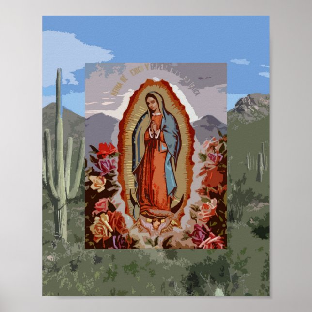 Our Lady of Guadalupe Sonoran Poster (Front)
