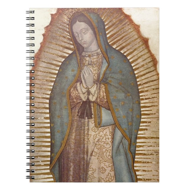 Our Lady of Guadalupe Spiral Notebook (Front)