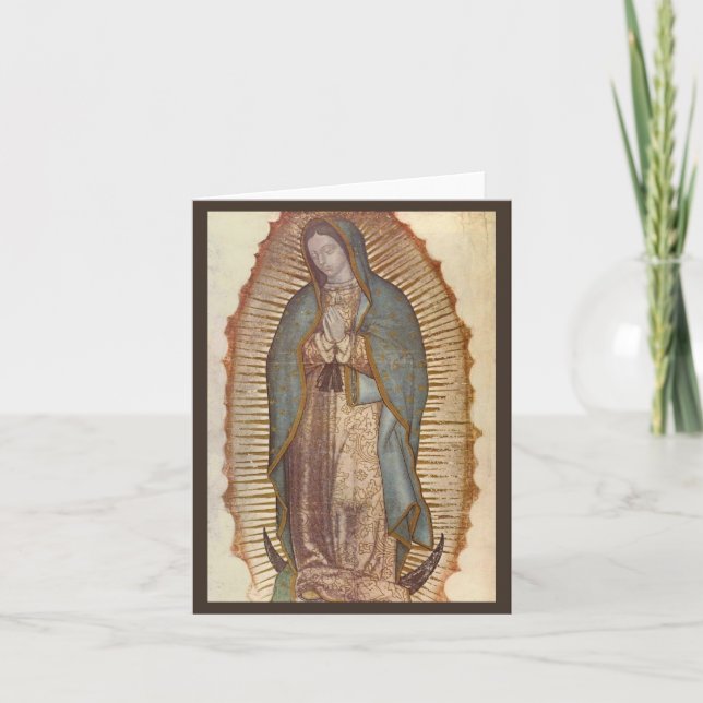 Our Lady of Guadalupe Thank You Card (Front)