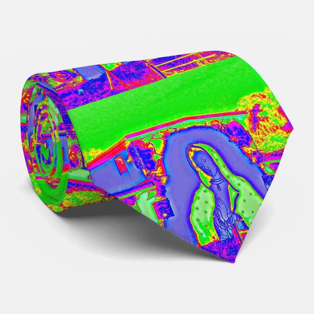 Our Lady Of Guadalupe Tie (Rolled)