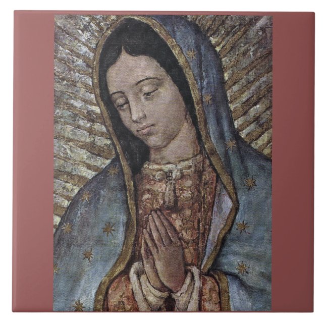 OUR LADY OF GUADALUPE TILE (Front)
