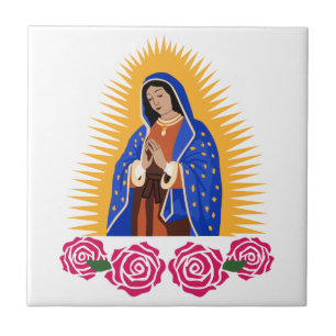 Our Lady of Guadalupe Tile