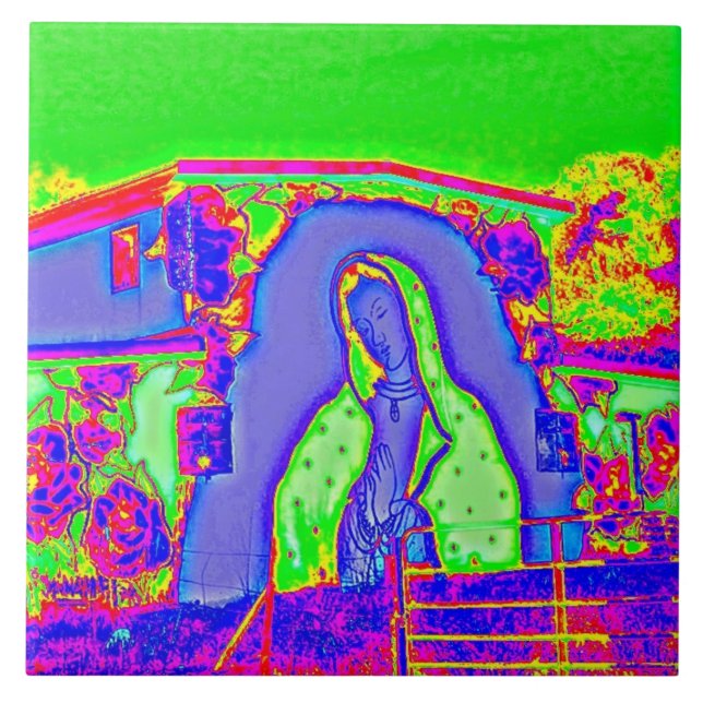 Our Lady Of Guadalupe Tile (Front)