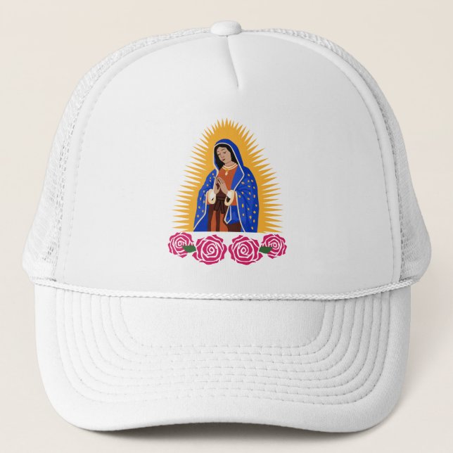 Our Lady of Guadalupe Trucker Hat (Front)