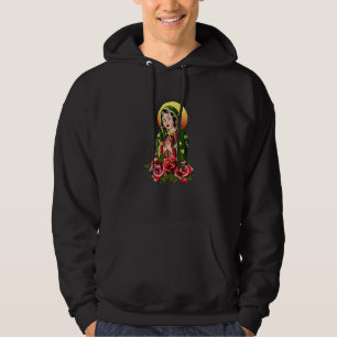 Our Lady Of Guadalupe Vintage Mother Mary Mexico C Hoodie