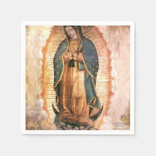 Our Lady Of Guadalupe Vintage Napkin