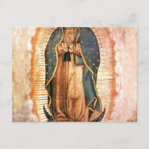 Our Lady Of Guadalupe Vintage Postcard