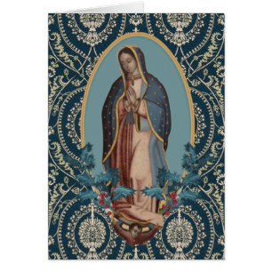 Our Lady of Guadalupe Virgin Mary Feliz Navidad