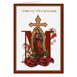 Our Lady of Guadalupe Virgin Mary Feliz Navidad