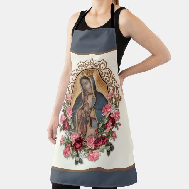 Our Lady of Guadalupe Virgin Mary Roses Apron (Insitu)