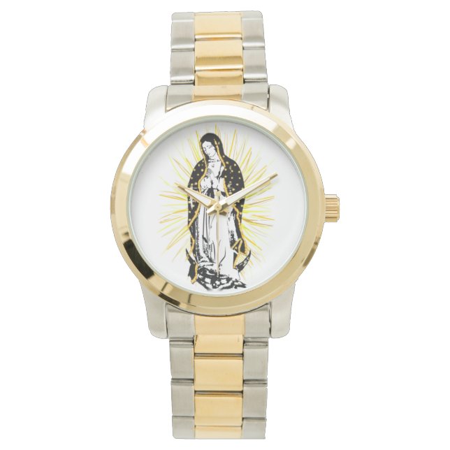 Our Lady of Guadalupe watch with rays (Front)