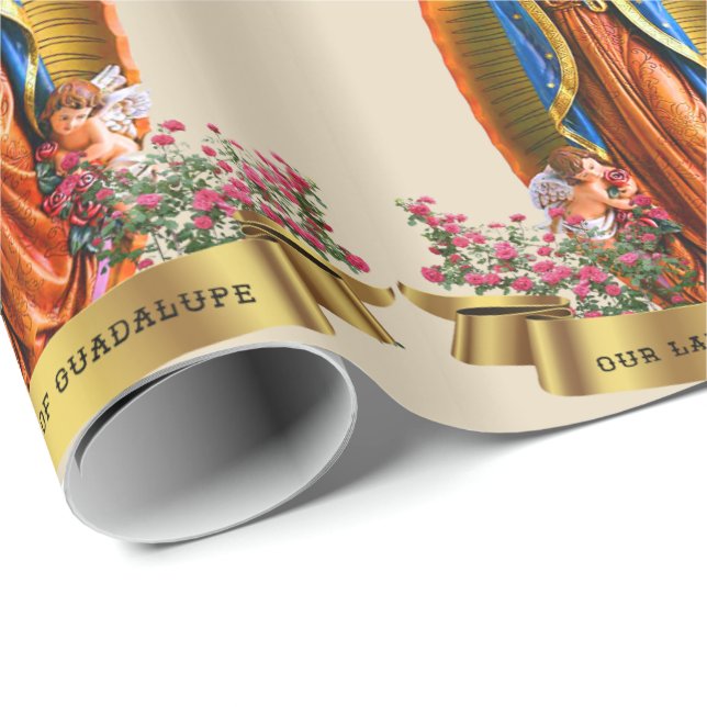Our Lady of Guadalupe Wrapping Paper (Roll Corner)