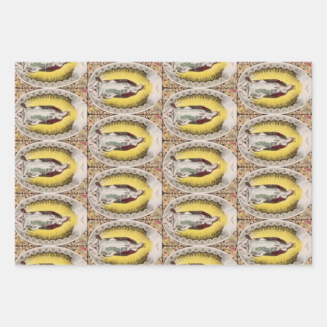 Our Lady of Guadalupe Wrapping Paper Sheet (Front)