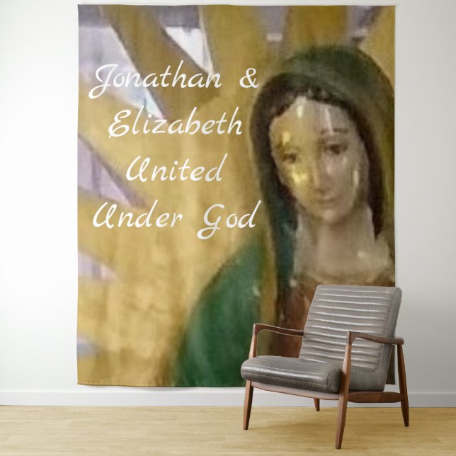 Our Lady of Guadeloupe Customisable Tapestry (In Situ)