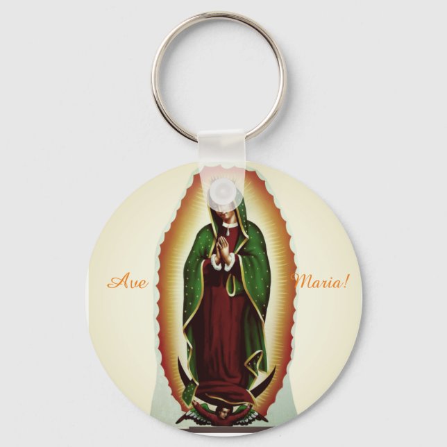 Our Lady of Guadeloupe key chain (Front)