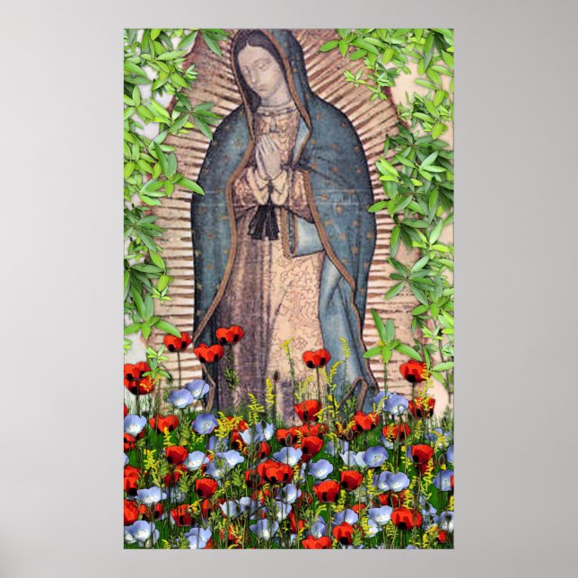 Our Lady of Guadelupe Poster (Front)