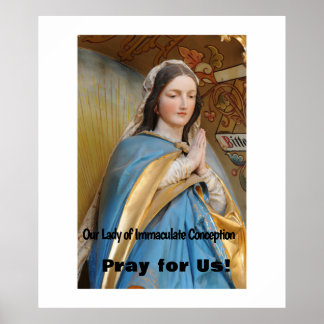 Our Lady of Immaculate Conception Poster